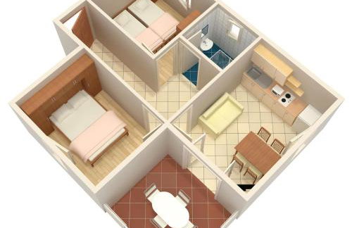 Apartments by the sea Vrsi - Mulo, Zadar - 5951 - Foto 16