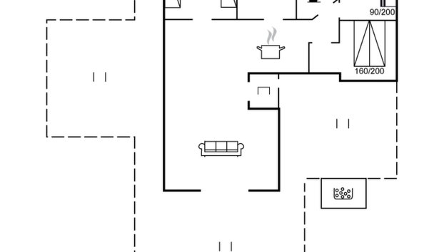 "Orsa" - 80m from the sea - Foto 2, Floorplan