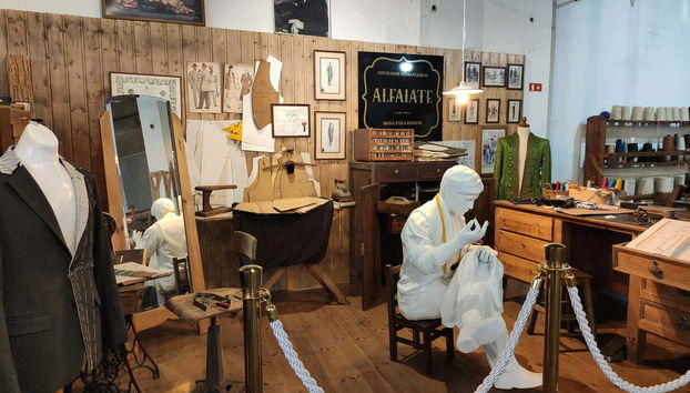 Uma das salas do museu