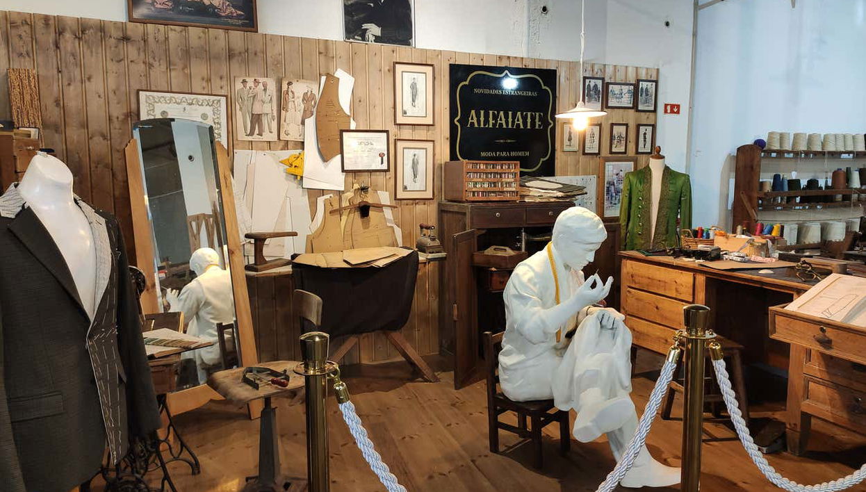 Uma das salas do museu