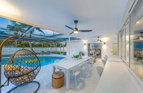 SUN VILLA Heated Pool Near Hard Rock & Beach - Foto 3