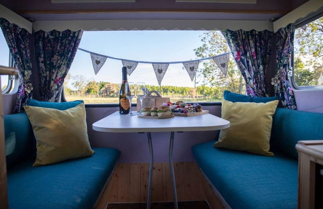 Private Glamping in a Vintage Caravan & Bell Tent - Foto 10