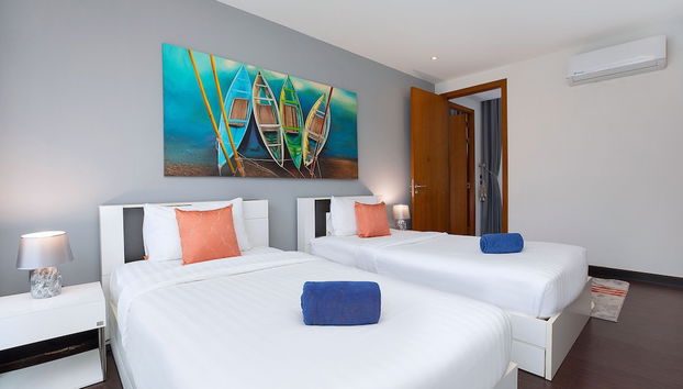 Elegant 3BR Pool Villa Coco B6 in Kamala - Foto 5, Habitación