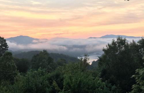 Morning View Over Lake Fontana - Foto 1