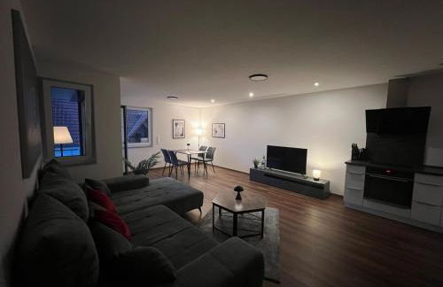 Jellys Apartment - 70qm - Balkon - Küche - Parken - 2x smart TV - King Size Bett - nur 5min zum Europa Park - Foto 21