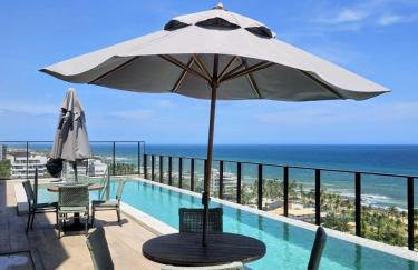 Studio Rooftop em frente ao Mar na Praia de itapua - Foto 6