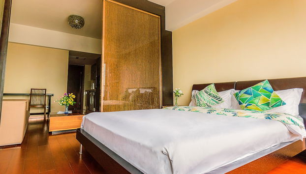 Waifiden Apartment Pazhou Complex - Foto 4, Habitación