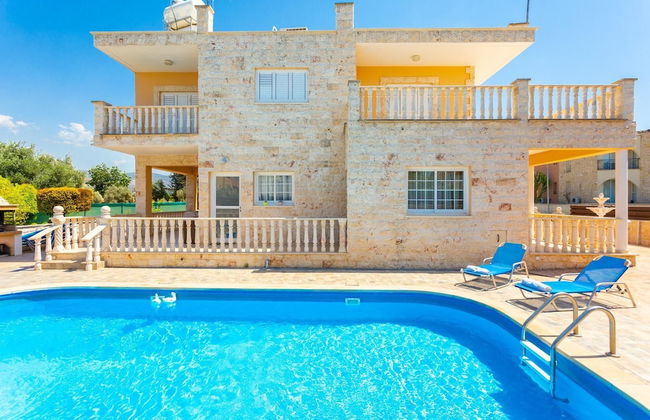 Villa Prodromi Large Private Pool A C Wifi - 1977 - Foto 8