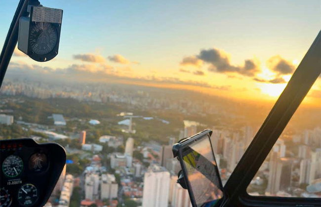 Passeio privado de helicóptero por São Paulo - Foto 10