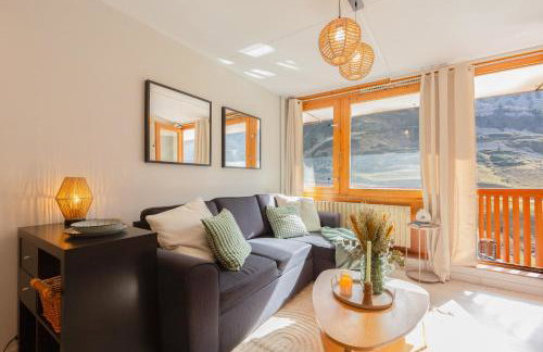 Studio 24 m2 - Classé 2 étoiles - LA MONGIE TOURMALET - Pied des Pistes - Balcon Plein Sud - Parking Public - Foto 1