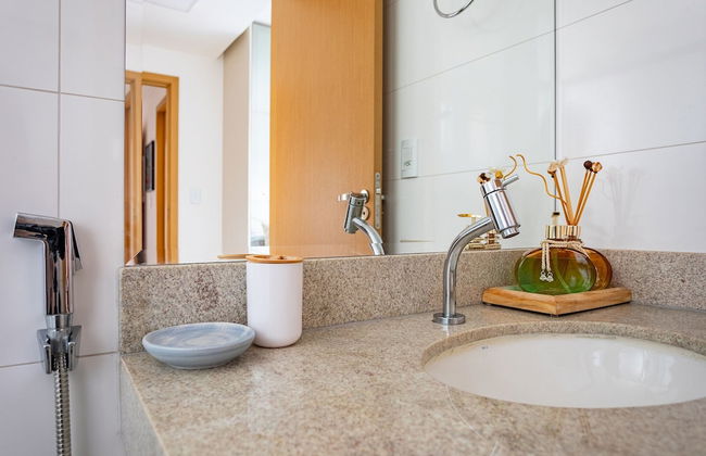 Apto Moderno com Vista Fantástica do Flamboyant - Foto 34