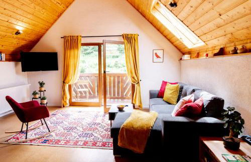 birds-nest Ferienwohnung Balkon Kaminofen - Foto 31