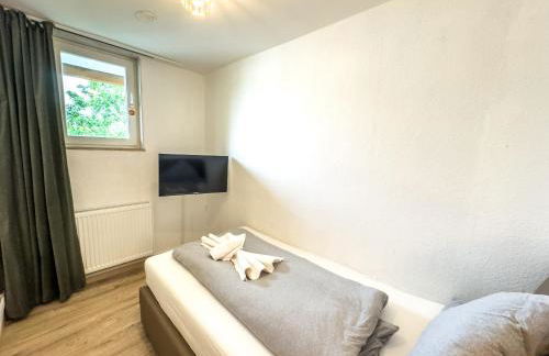 Messe-Apartment für 5 Gäste mit Balkon und Lift - Foto 8