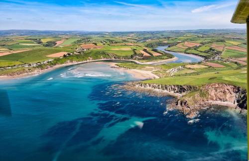 9 The Downs, Thurlestone, South Devon on the coastal footpath overlooking Burgh Island - Foto 12