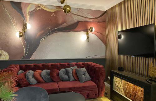 Family & Business Sauna Apartments No15 Leśny nad Zalewem Cedzyna Unikat - 3 Bedroom with Private Sauna, Bath with Hydromassage, Terrace, Garage, Catering Options - Foto 32