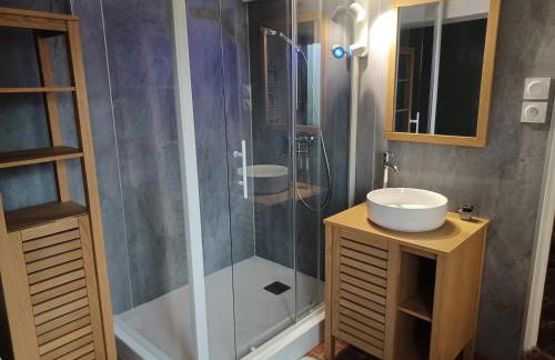 Le Refuge de Normandie avec Spa et Cheminée - Foto 15