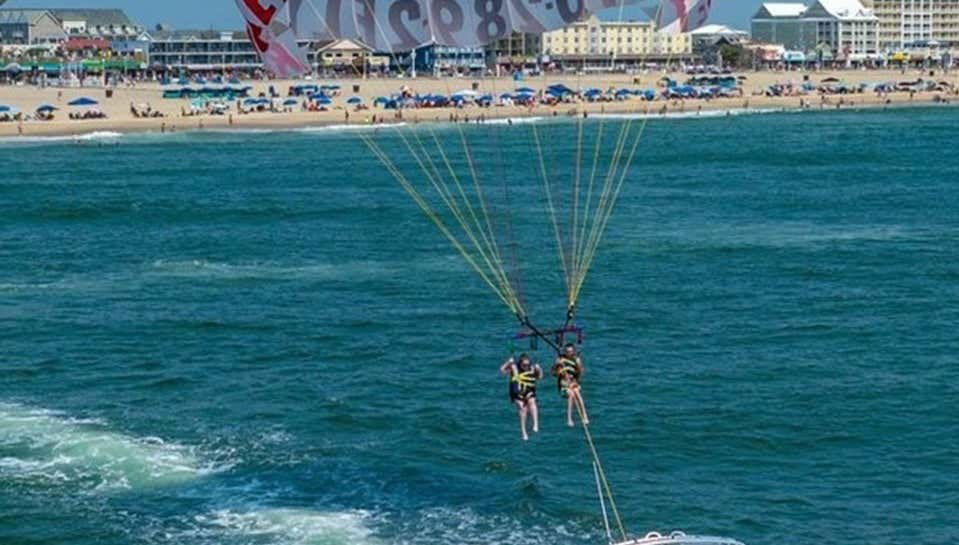 Parachute ascensionnel à Ocean City