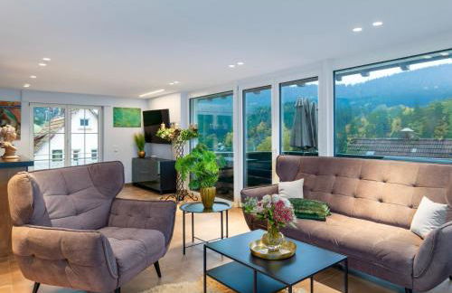 Waldklang Panorama - eingezäunt - Außen-Sauna - T-Fußball - Billard - Hunde willkommen - Foto 4