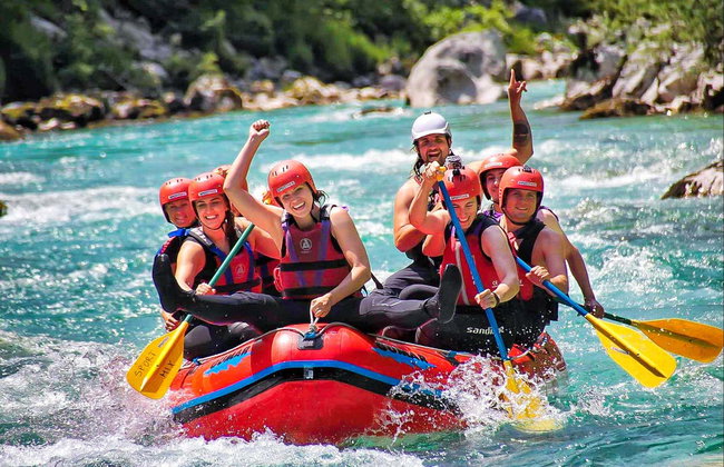 Rafting sur le fleuve Isonzo - Foto 2
