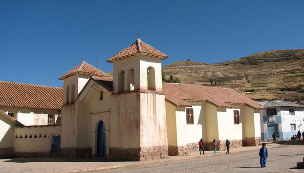 Raqchi, Tinta & San Lorenzo de Valleumbroso Estate Day Trip - Photo 2, Church of Tinta