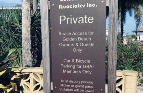 2 BR Home With Private Beach Access To Golden Beach - Luna Sea - Foto 43