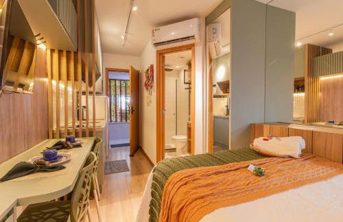 Flat 16 Frente Mar - Lindo e Confortável - STS - Salvador Temporada Studio - Foto 28