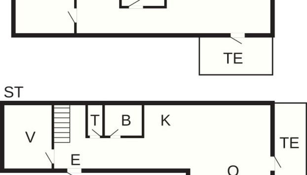 6 Person Holiday Home in Thyholm - Foto 2, Plano