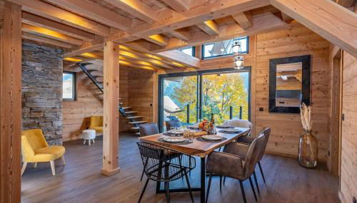 Chalet en bois et pierre avec Bain nordique - Foto 4