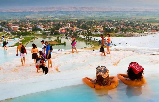 Pamukkale, giro turistico del lago Salda da Alanya, Side, Antalya - Foto 1