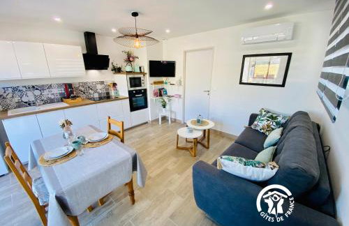 Gîte & Spa Le Villemachois - 4 étoiles - Jacuzzi couvert - Calme et Indépendant - Clim - Parking - 5 min Carcassonne - Foto 8