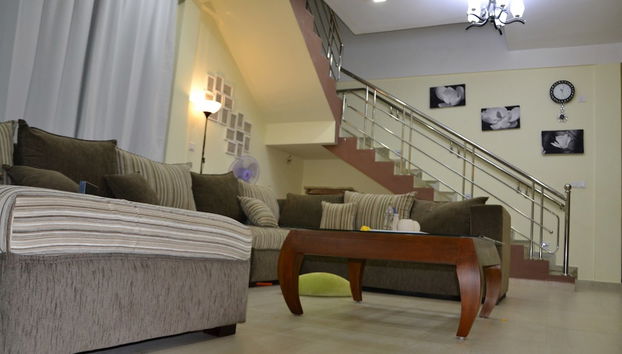 Zona de estar del vestíbulo