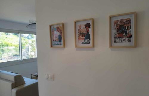 APPARTEMENT MODERNE - CONFORT - CLIMATISATION - MER - SOLEIL- Menton - Foto 18