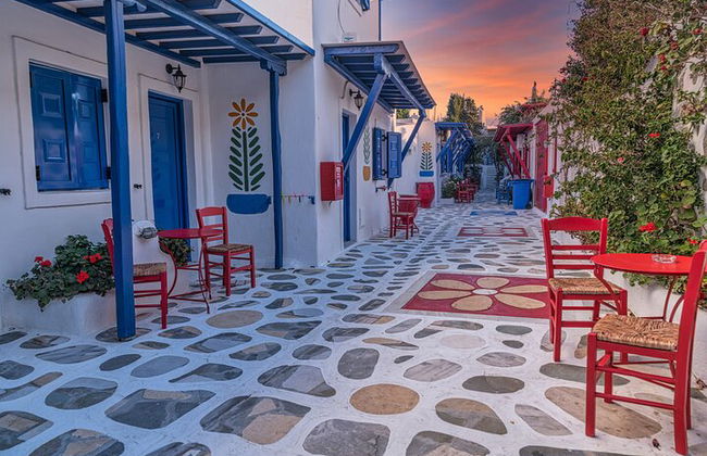 Deluxe Cruise-Friendly Mykonos Beach Bliss & Stadtbummel - Foto 14