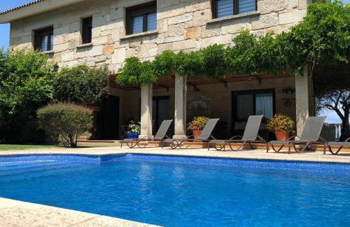 Casa da Lomba Piscina y vistas al mar en Baiona - Foto 48