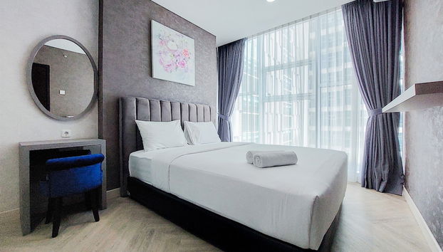 Nice And Homey 1Br At Brooklyn Alam Sutera Apartment - Foto 2, Habitación