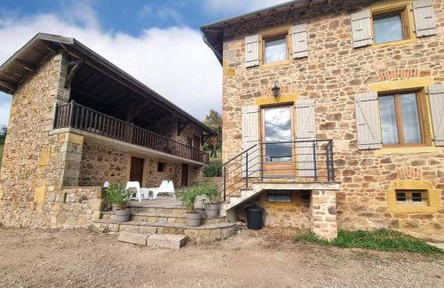 Charmant gîte avec terrasse et animaux acceptés à Belmont-de-la-Loire - FR-1-496-305 - Foto 32