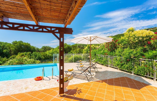 Villa Peach Large Private Pool Walk to Beach Sea Views A C Wifi Car Not Required - 2181 - Foto 43