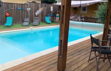 Maison piscine chauffée et jacuzzi - Foto 20