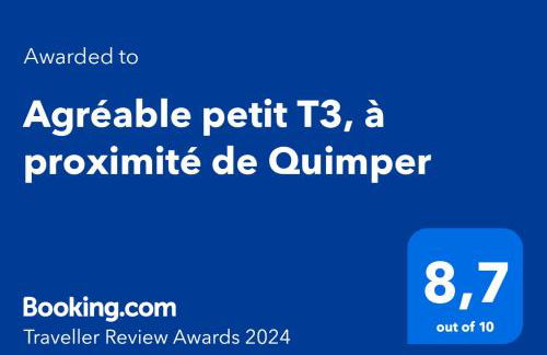 Agréable petit T3, à proximité de Quimper - Foto 10