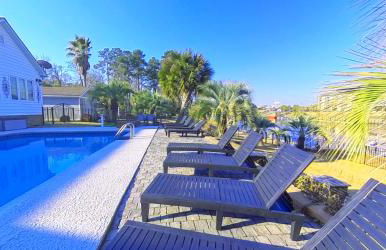 Paradise on Ocean Waterway Huge 5000 sq ft w Private Pool, Boat Dock, Grand Piano, Game Tables, BBQ, 1 acre Yard, Crib, Sleeps 34 - Photo 42