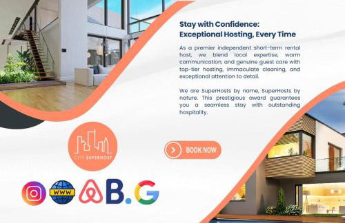 Modern Apartment, Free Parking by City SuperHost - Foto 26