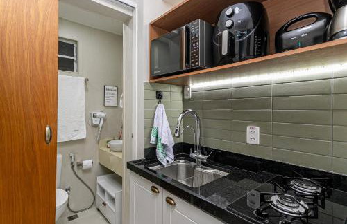 Studio Moderno e aconchegante a 100m do metrô, 700m da Praia e do Aterro do Flamengo, conforto e tranquilidade no coração do Rio! - Foto 16