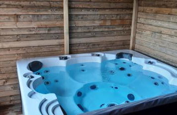 La Pinéguette maison 12 personnes spa 6 pers décoration chalet sauna 4 pers - Foto 2