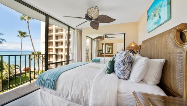 Valley Isle 401 · VI 401 Remodeled OceanFront Condo w Ocean View - Foto 5, Habitación