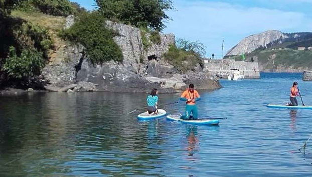 Pagayez sur les planches de paddle
