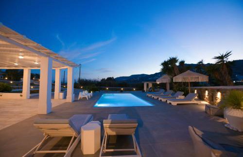 Villa "Kalli" with private pool - beachfront - Kalo Livadi - Foto 57