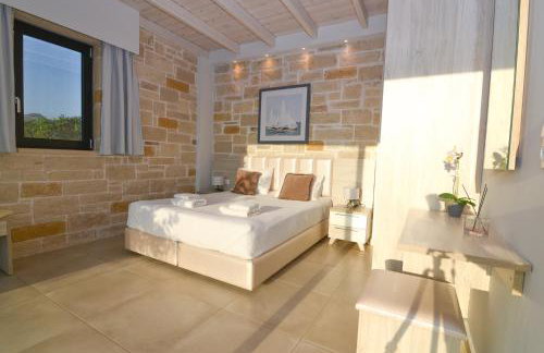 Paleokastro Villas with Private Heated Pool, Top Views - Next To Center - Top WiFi - Foto 33