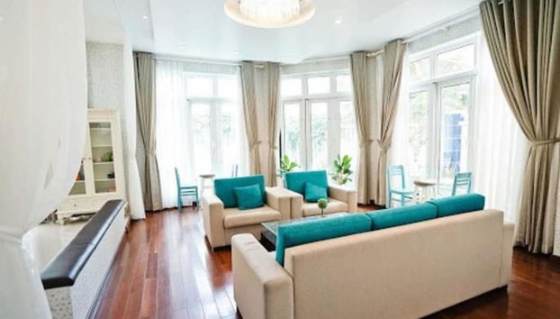 Zona de estar del vestíbulo