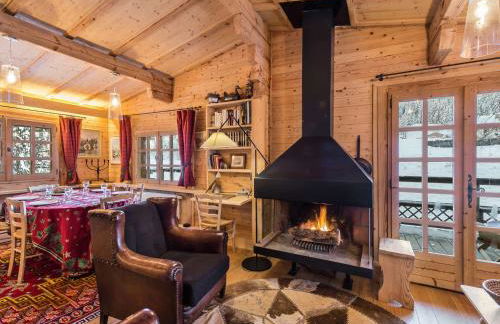 Chalet 4 chambres à Megève Mont d'Arbois - 10 pers, terrasse, parking - FR-1-453-10 - Photo 8