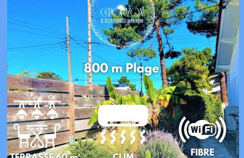 Caporizon-Villa Courant-Terrasse-Proche Plage - Foto 1